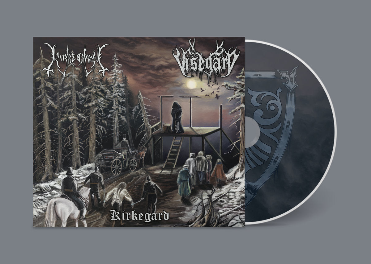 Kirkebrann / Visegard Kirkegard split CD digipak