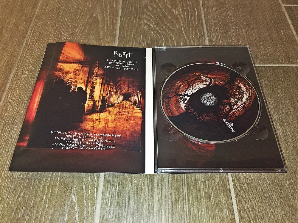 Rust Urstoff A5 digi CD apokalyptisk black metal