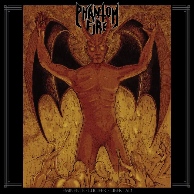 Phantom Fire Eminente Lucifer Libertad LP sølvvinyl 180g