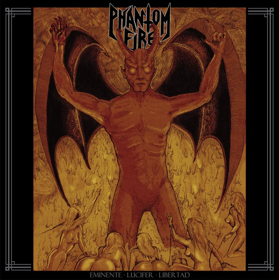 Phantom Fire Eminente Lucifer Libertad LP sølvvinyl 180g