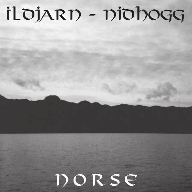 Ildjarn-Nidhogg Norse LP 180g svart vinyl etching