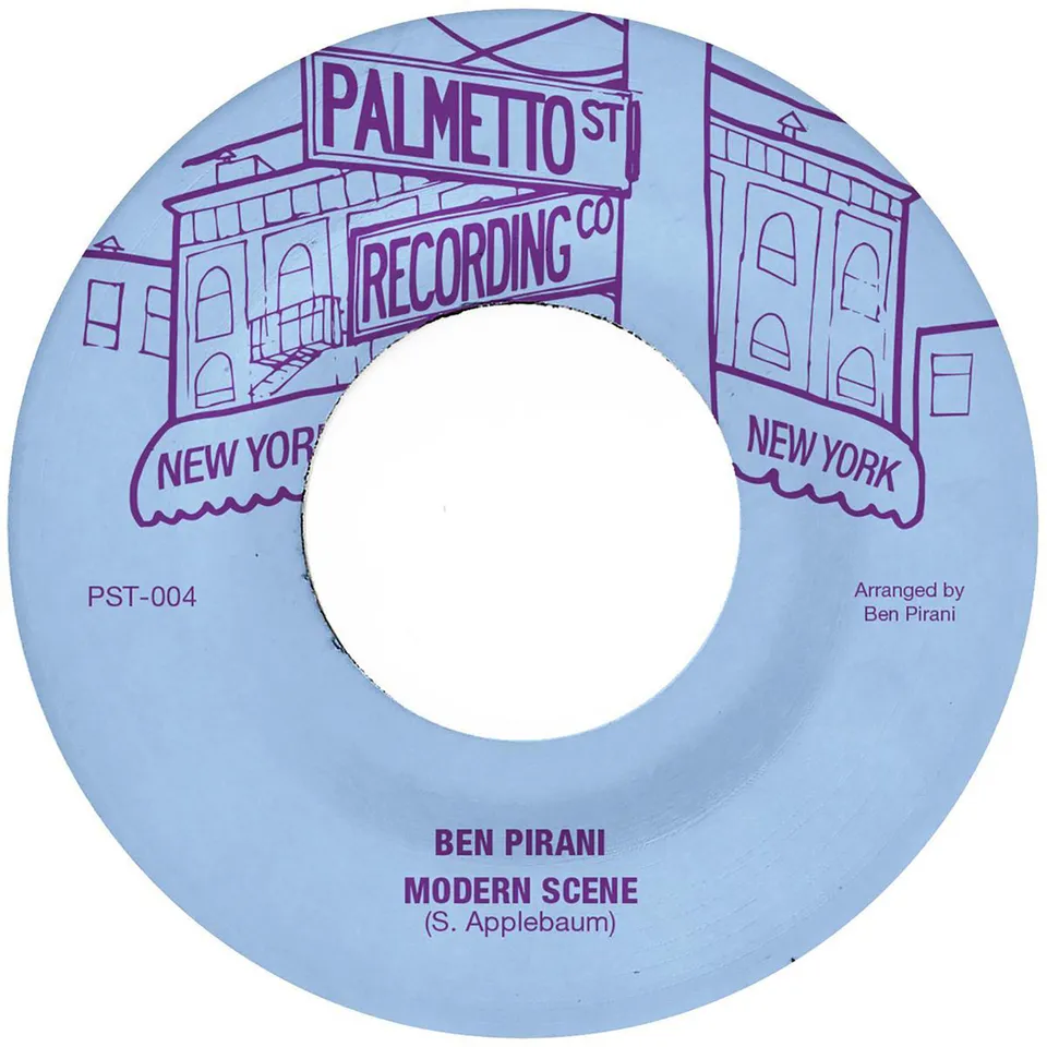 Colemine Ben Pirani Ghost Funk Orchestra Modern Scene 7-tommer svart