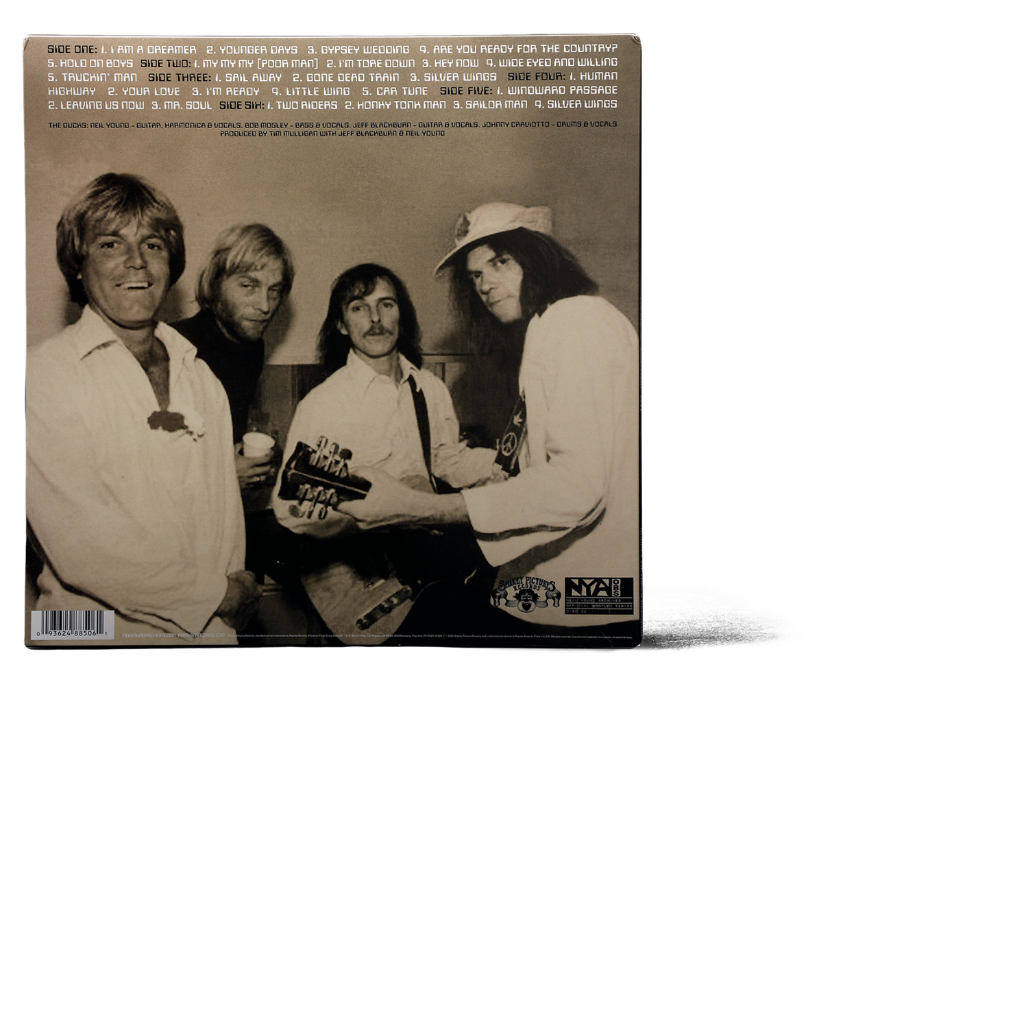 Neil Young The Ducks High Flyin 3LP liveboks