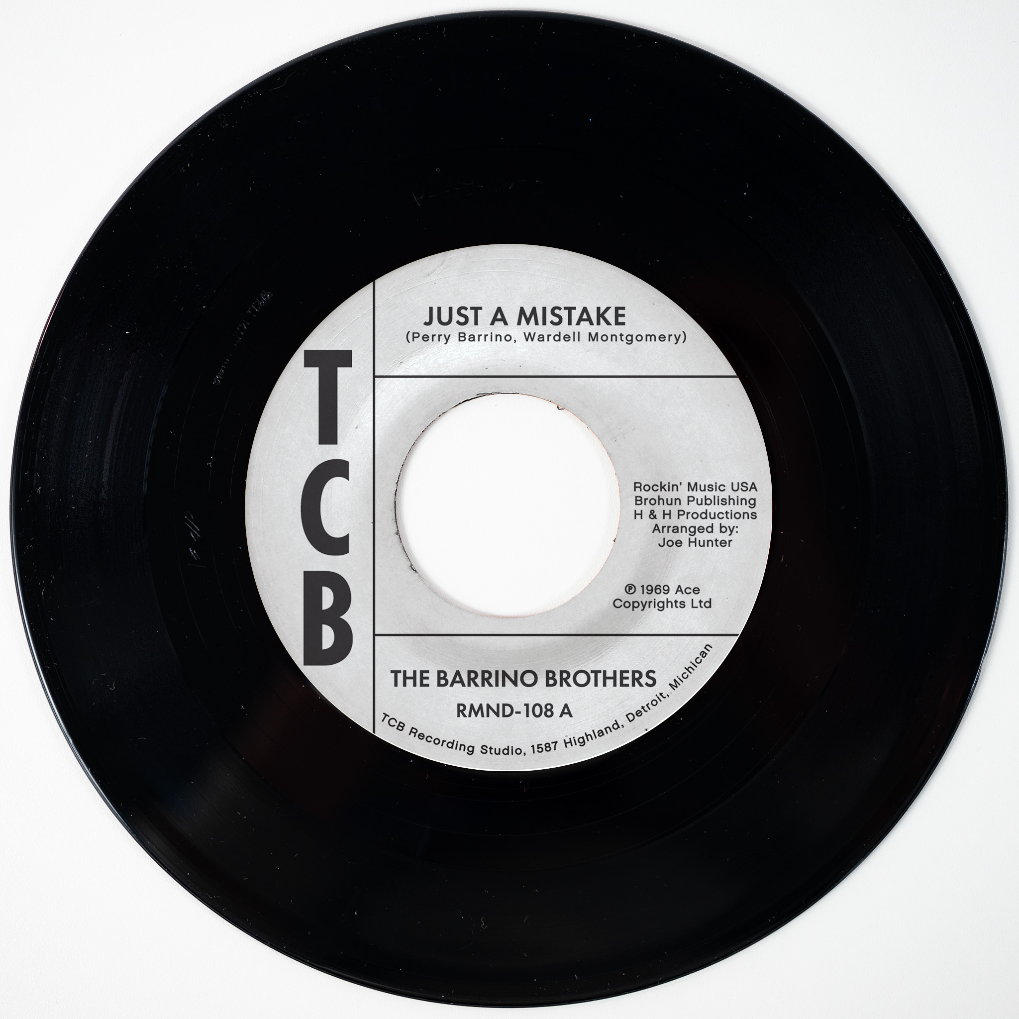 Barrino Brothers Just A Mistake 7" grønn vinyl
