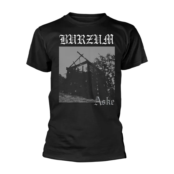 Burzum Aske t-skjorte svart offisiell merch