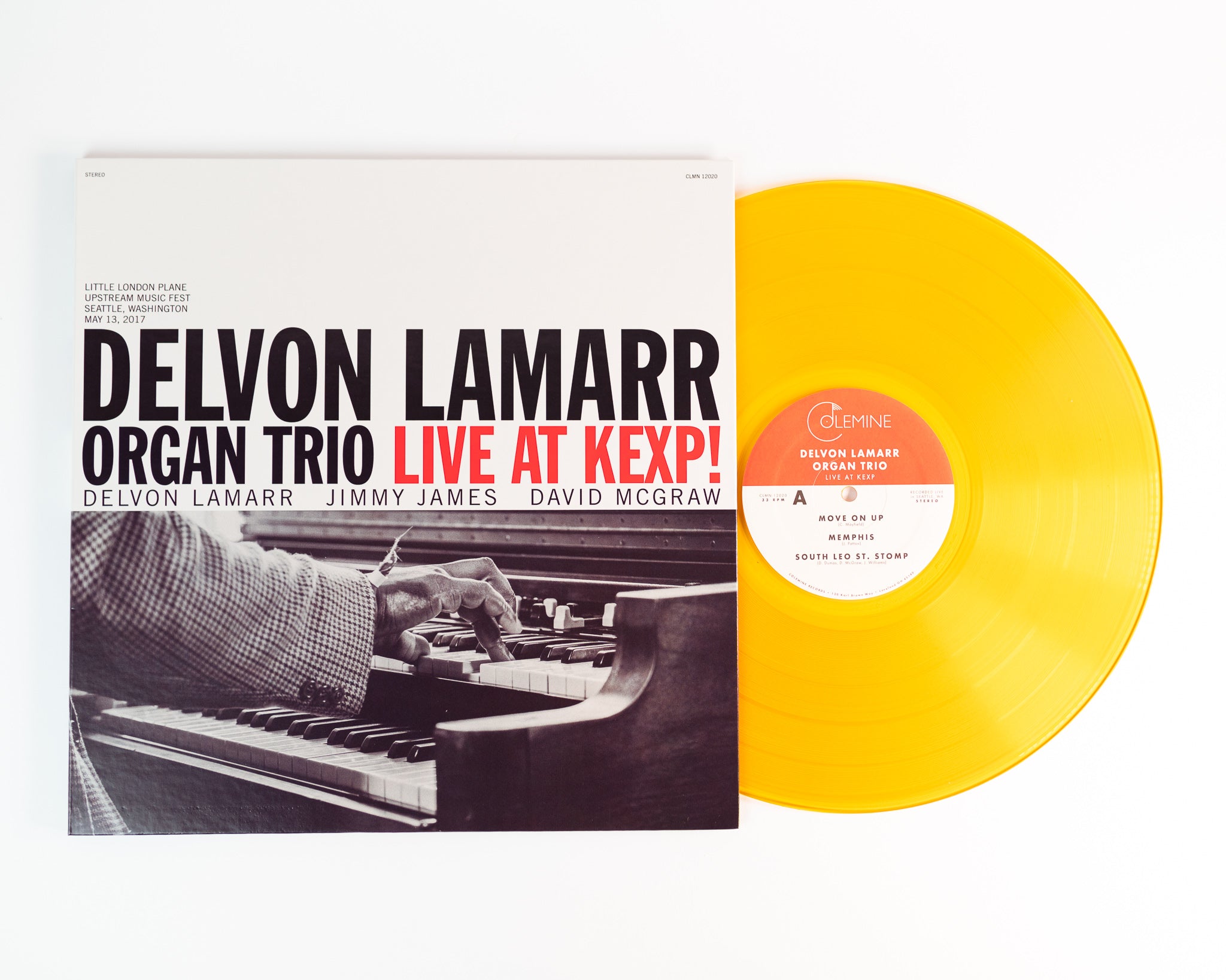 Delvon Lamarr Organ Trio Live At KEXP! LP vinylplate orange