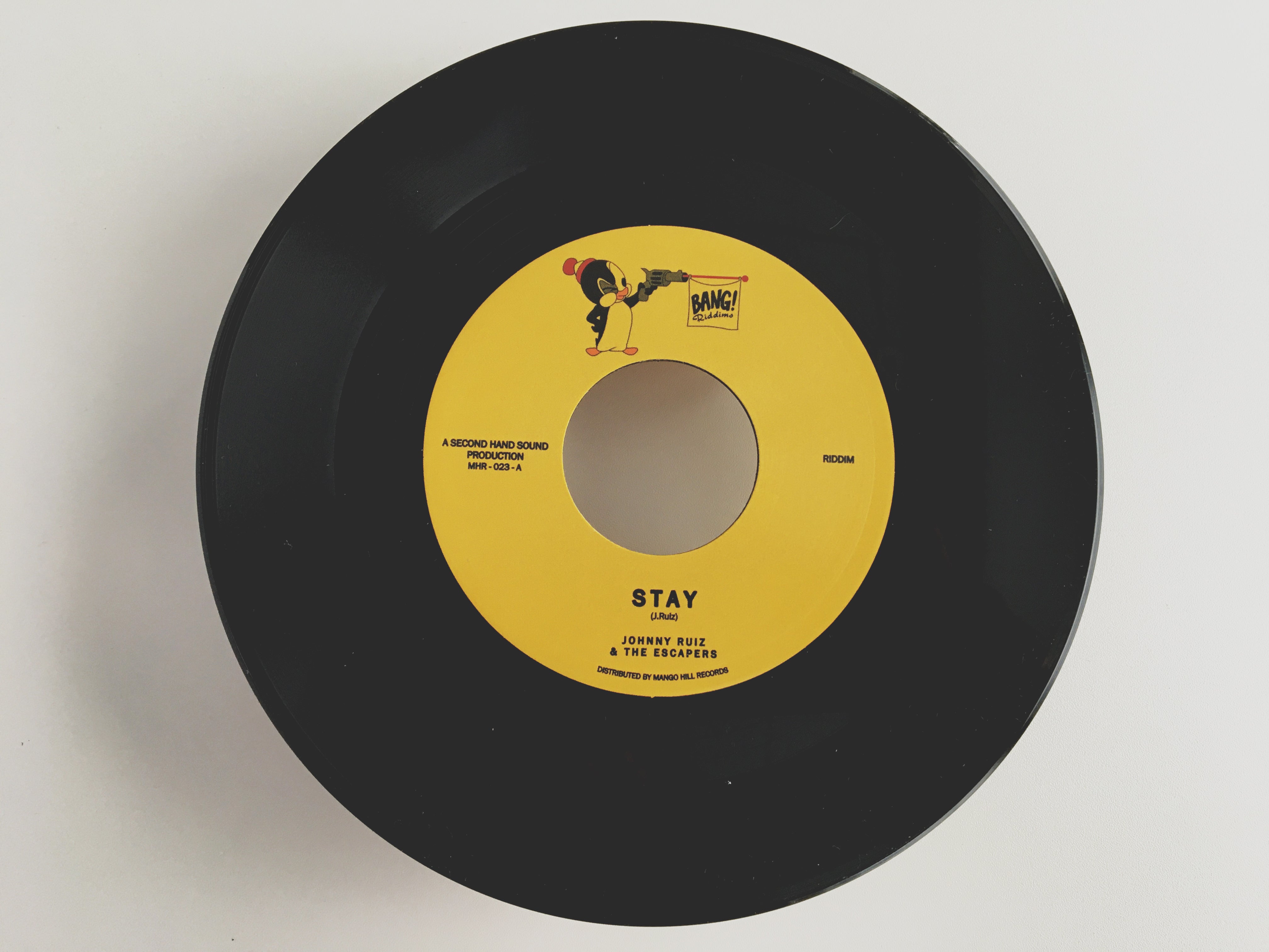 Johnny Ruiz & The Escapers Stay 7-tommer vinyl rocksteady