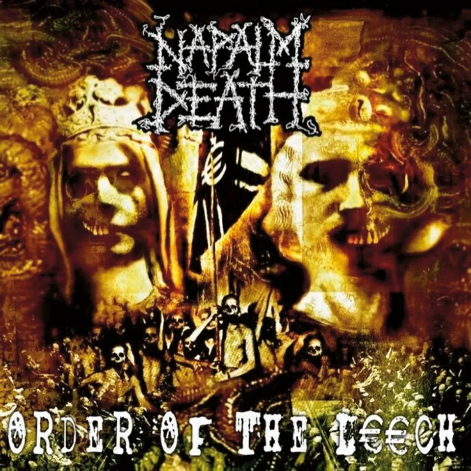Napalm Death Order Of The Leech LP 180g vinyl