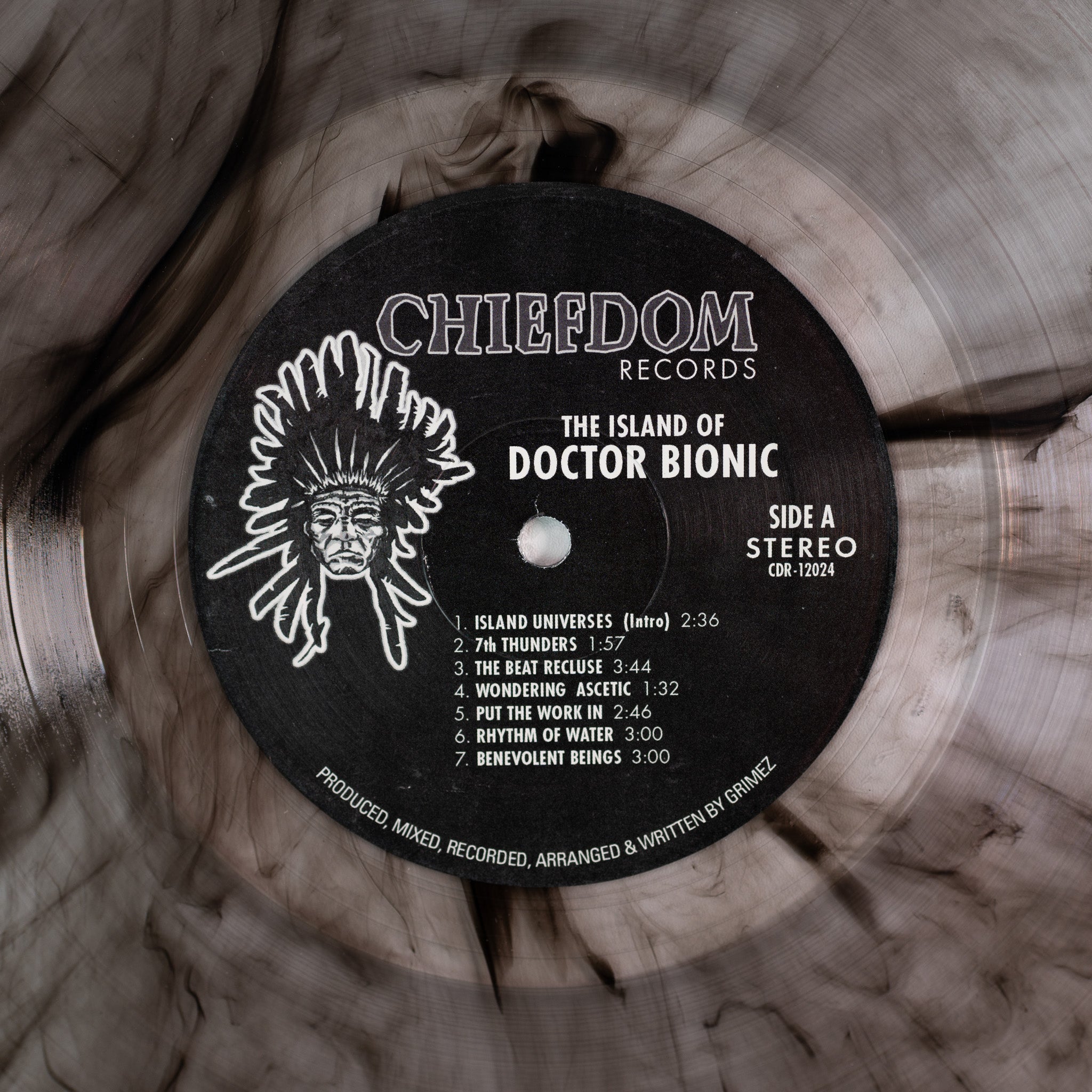 Doctor Bionic Island Of Doctor Bionic LP svart vinyl fusion