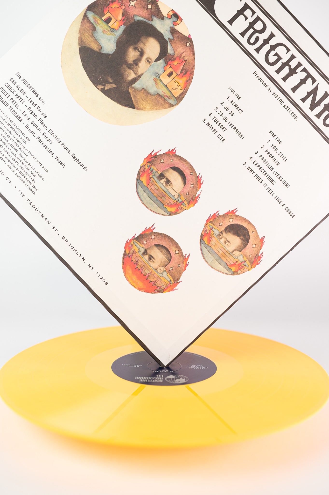 The Frightnrs Always vinyl LP gul soul