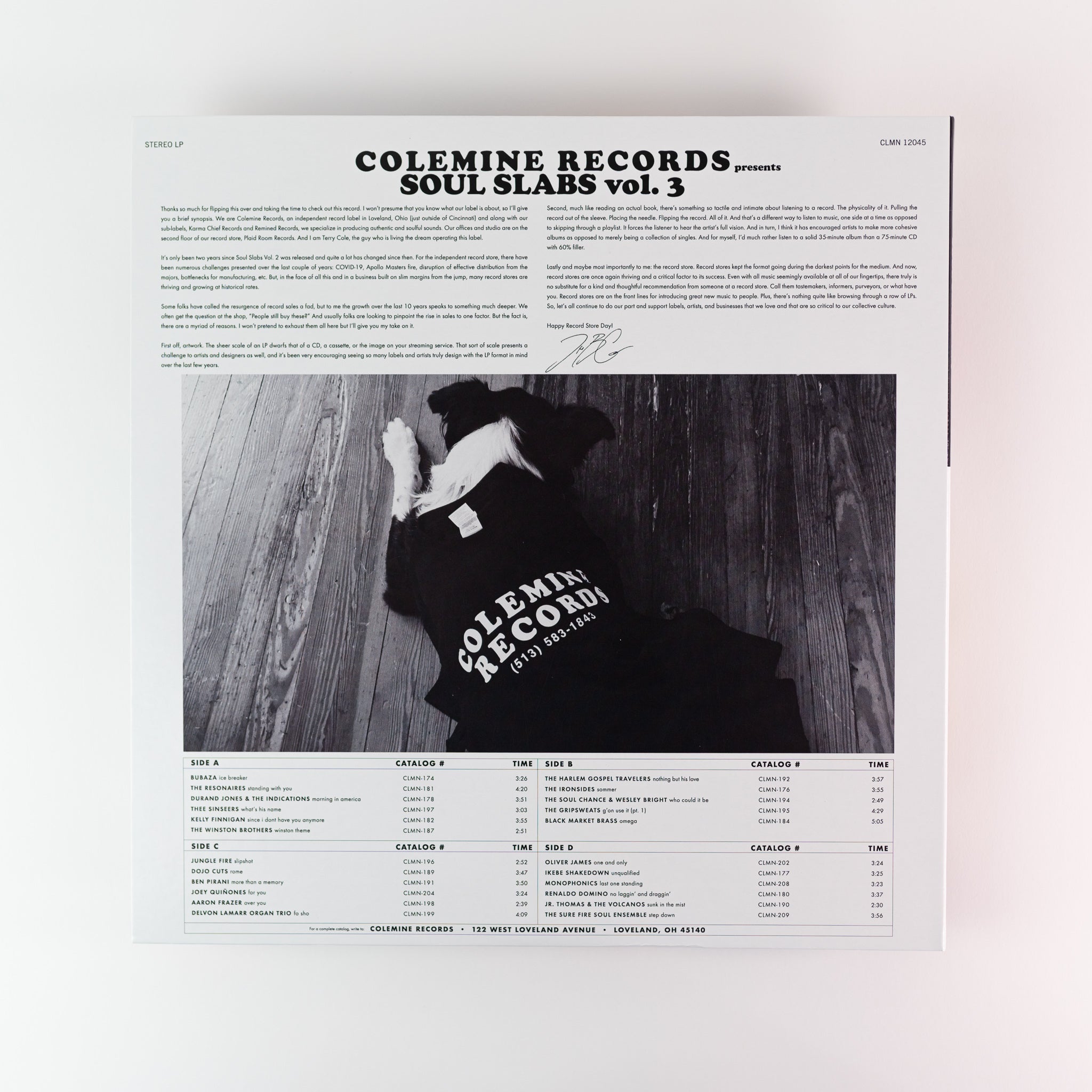 Various Artists Soul Slabs Vol. 3 LP svart vinyl