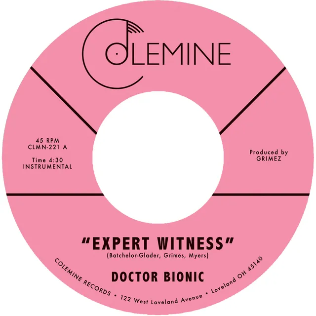 Doctor Bionic Expert Witness 7-tommer singel instrumental