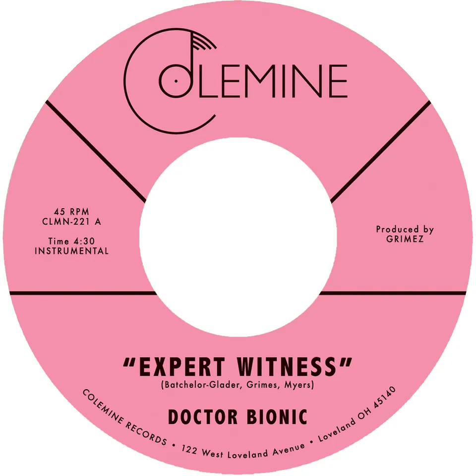 Doctor Bionic Expert Witness 7-tommer singel instrumental