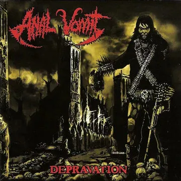 Anal Vomit Depravation CD black thrash death Peru