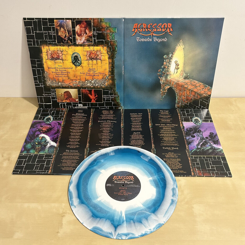 Katakomben Agressor Towards Beyond LP swirl vinyl