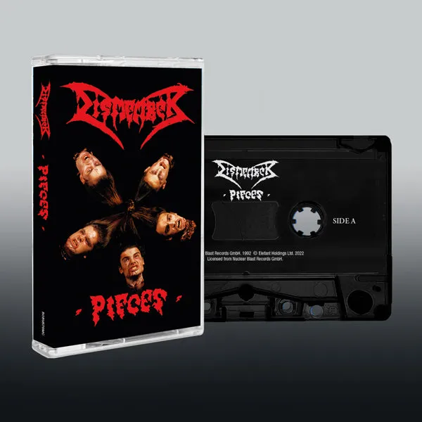Dismember Pieces kassett limited edition death metal