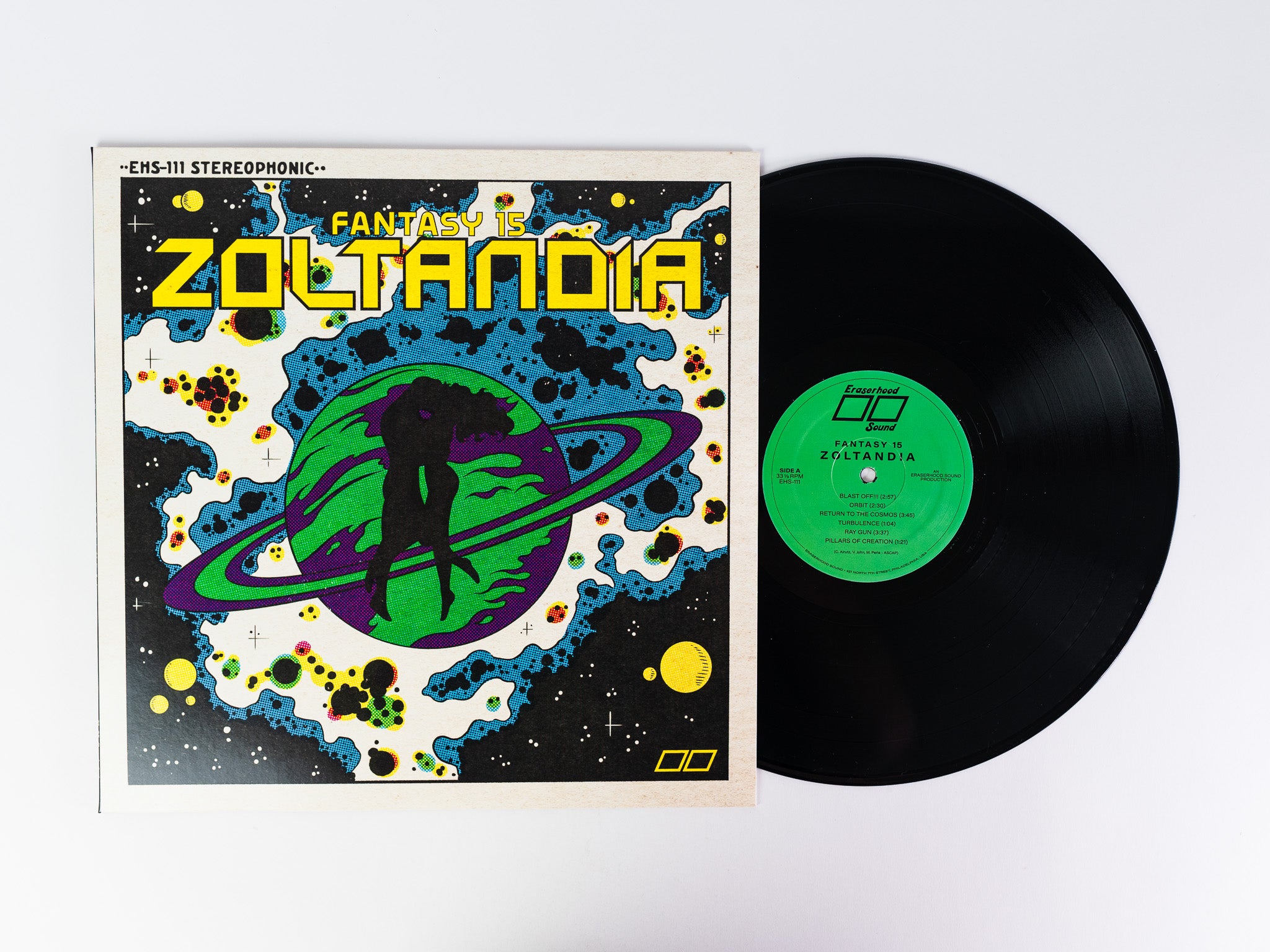 Fantasy 15 Zoltandia LP lilla swirl vinyl synth-funk