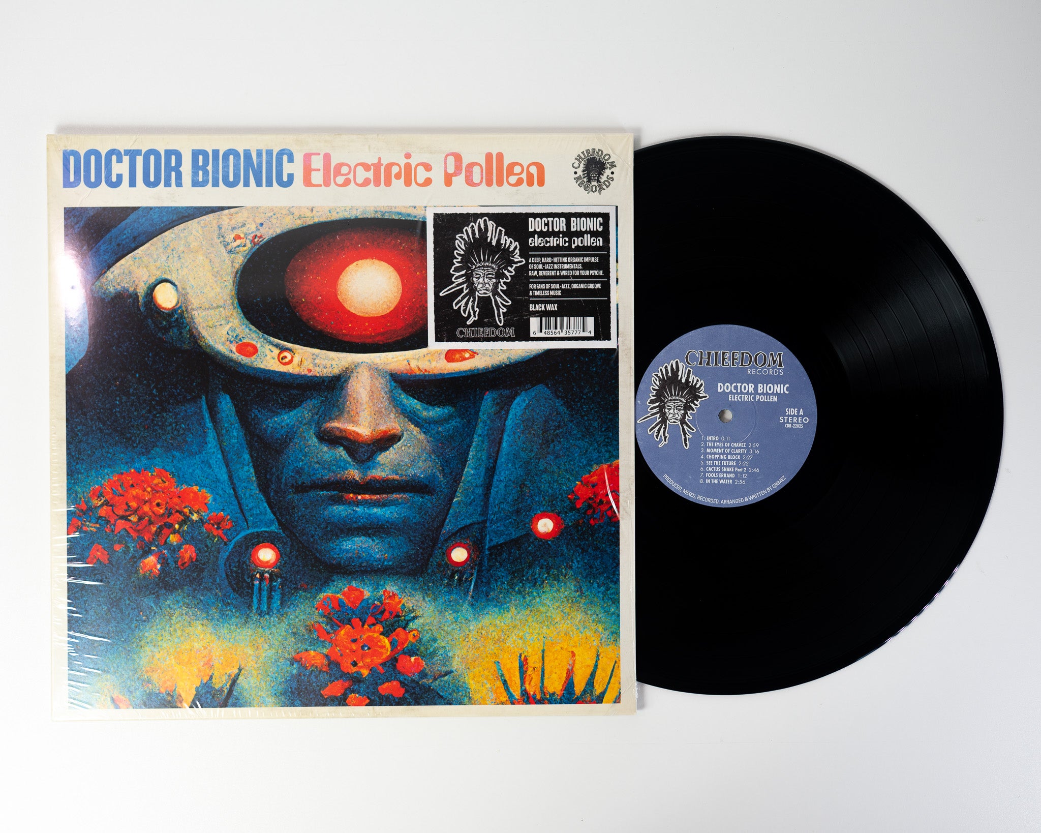 Doctor Bionic Electric Pollen vinyl LP blå