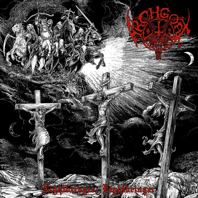 Archgoat Nightbringer Lightbringer LP rød vinyl
