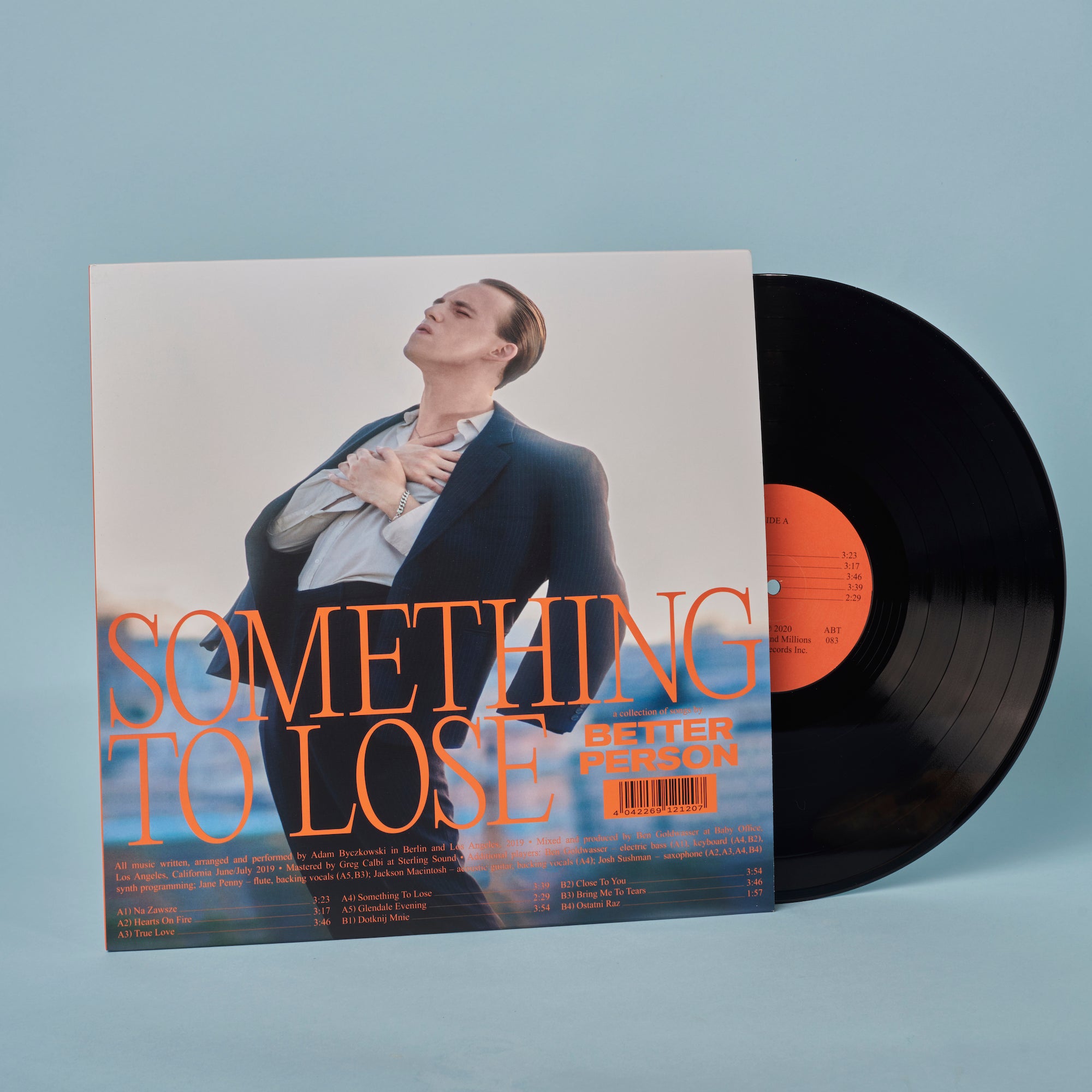 Better Person Something to Lose vinyl LP debutalbum