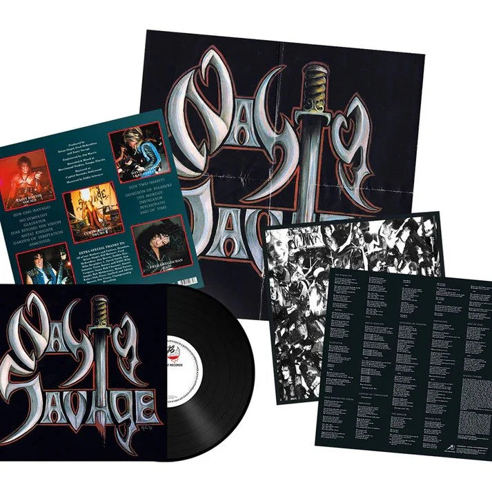 Nasty Savage Nasty Savage LP 180g vinyl svart