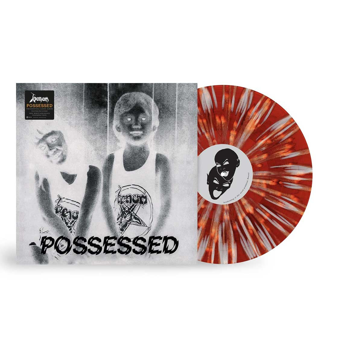 Venom Possessed LP vinylplate splatter insomnia