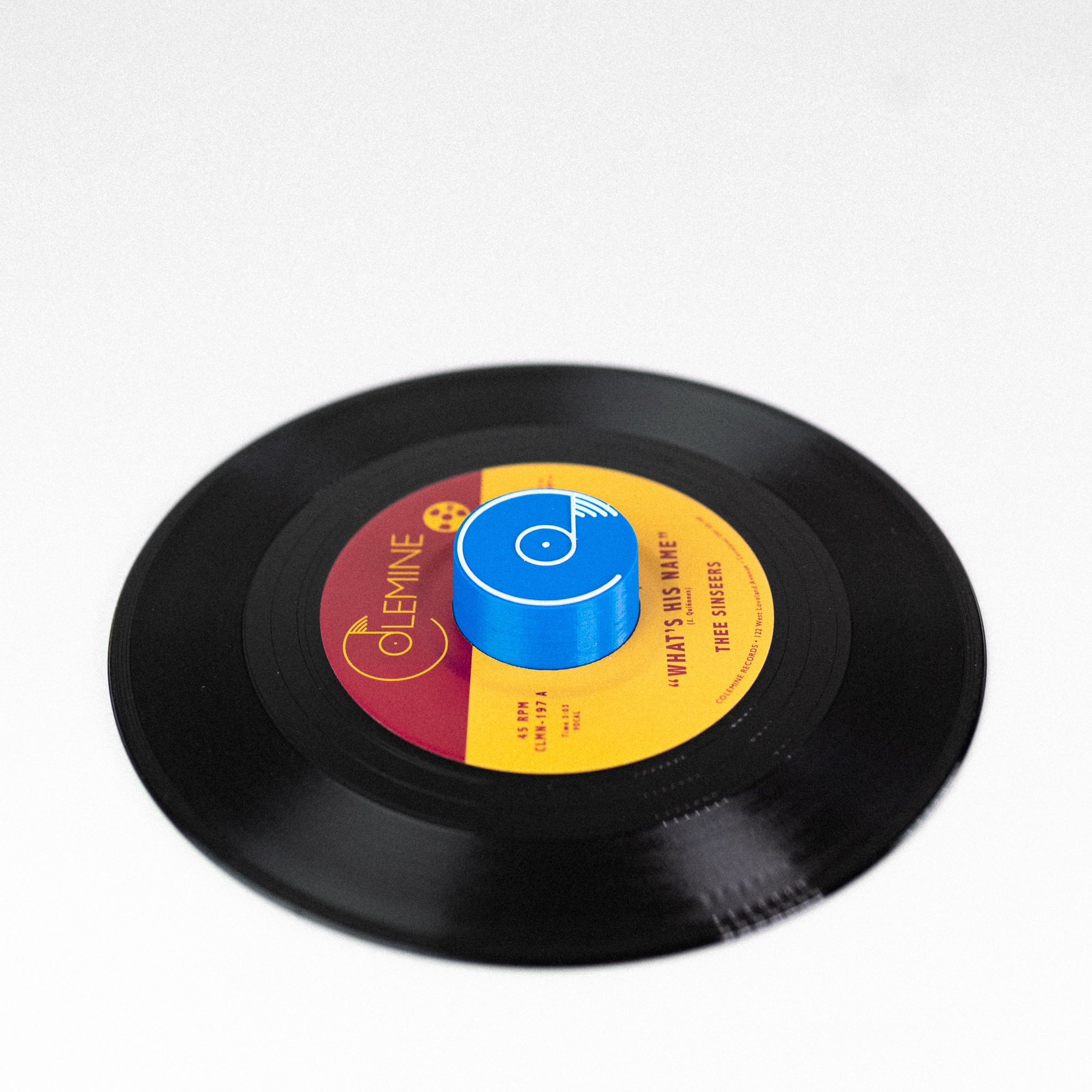 Colemine 45-adapter Tri-Color singelpuck plast