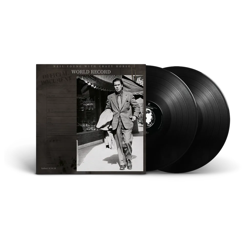 Neil Young World Record 2LP vinyl dobbelplate