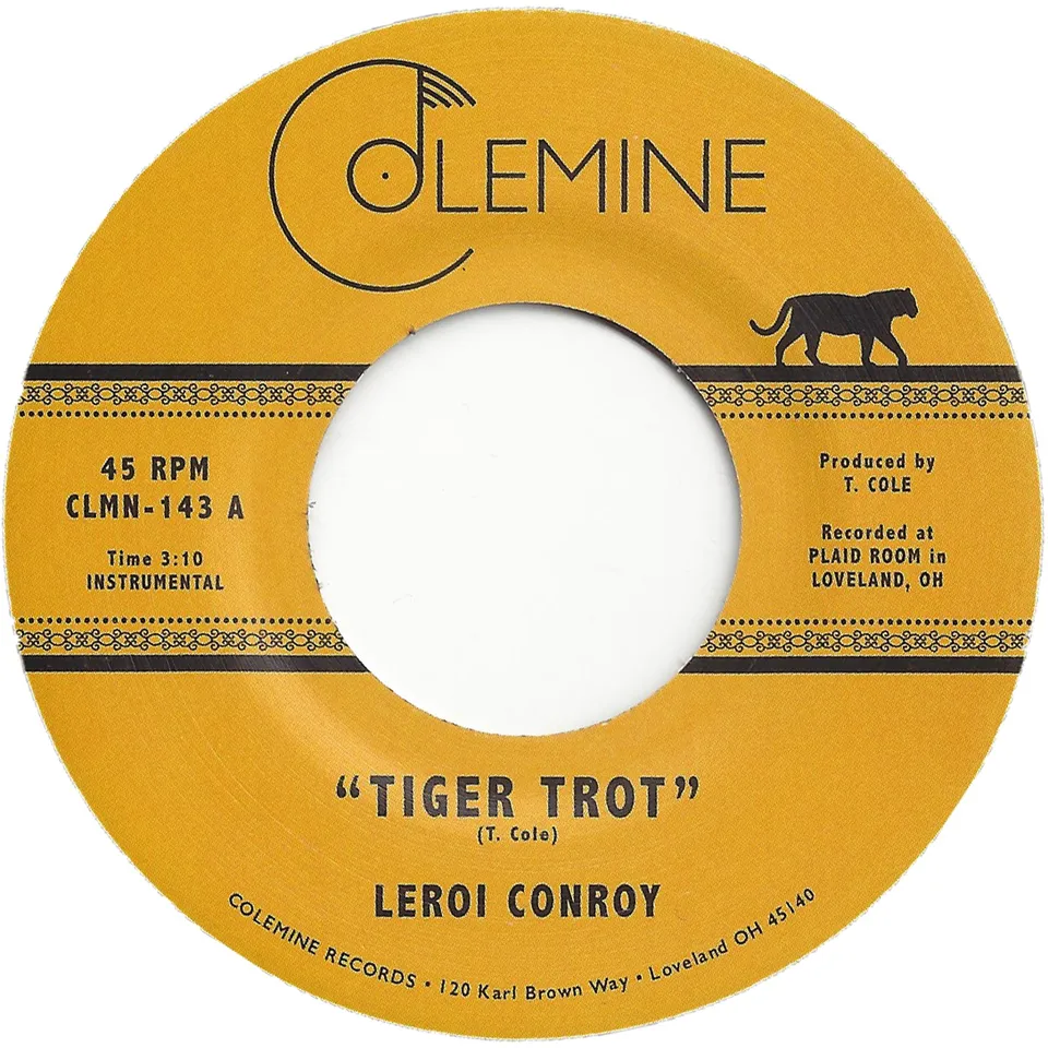 Colemine Leroi Conroy Tiger Trot 7-tommer vinylsingel funk