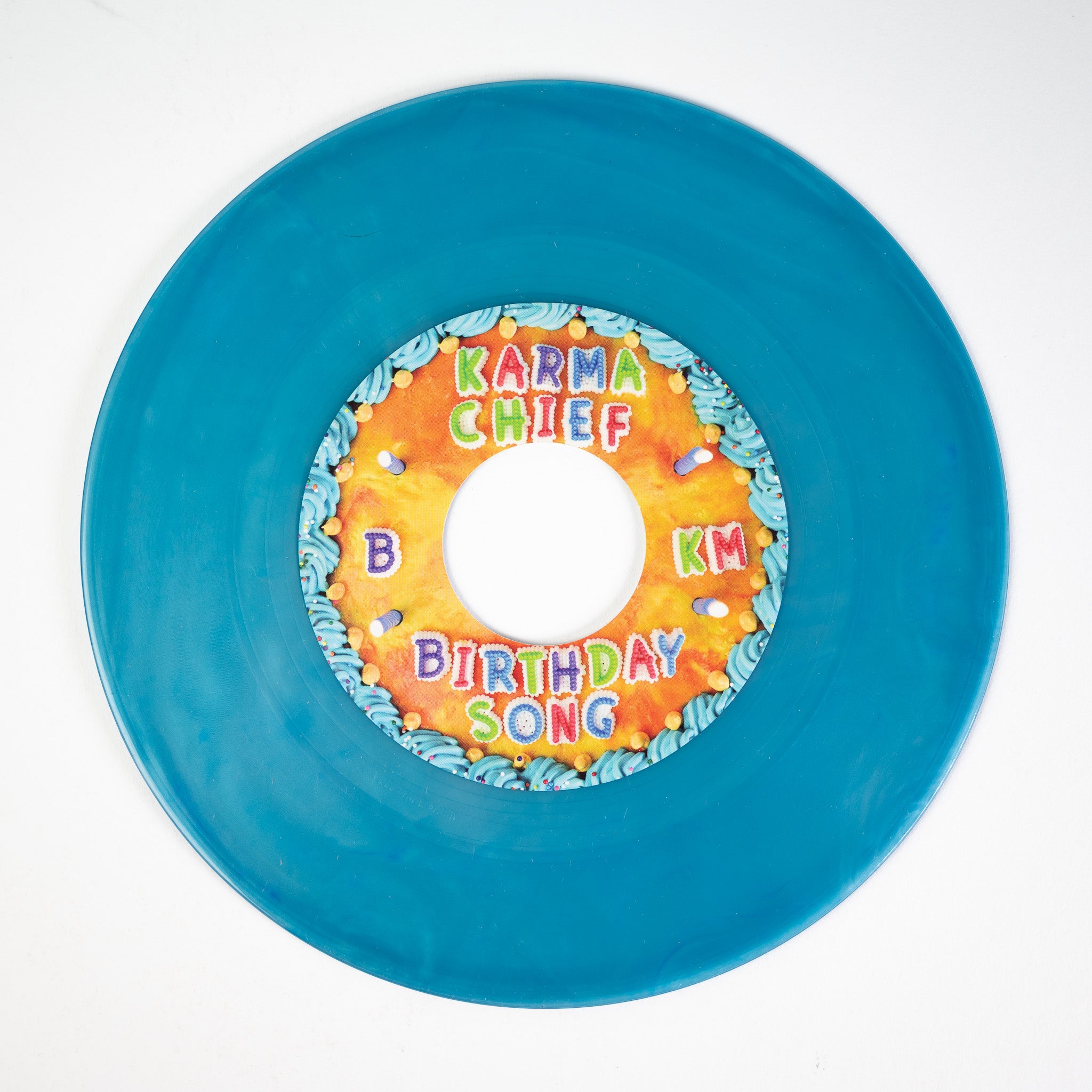 Kendra Morris Fine Right Here 7" vinylsingel blå vinyl