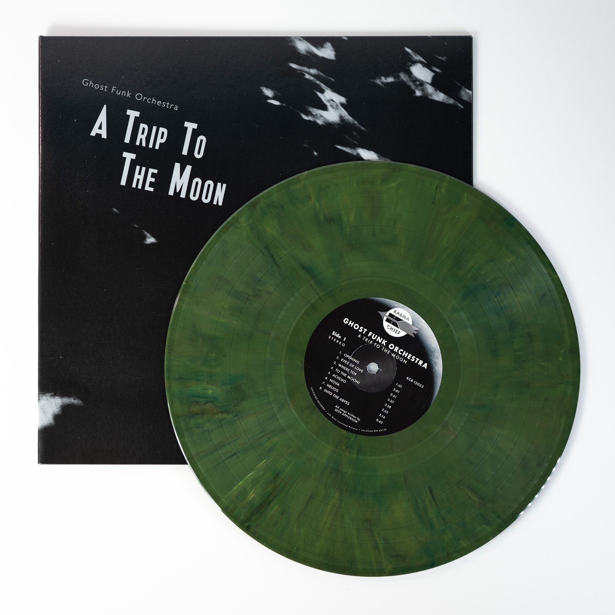 Ghost Funk Orchestra A Trip To The Moon LP svart vinyl