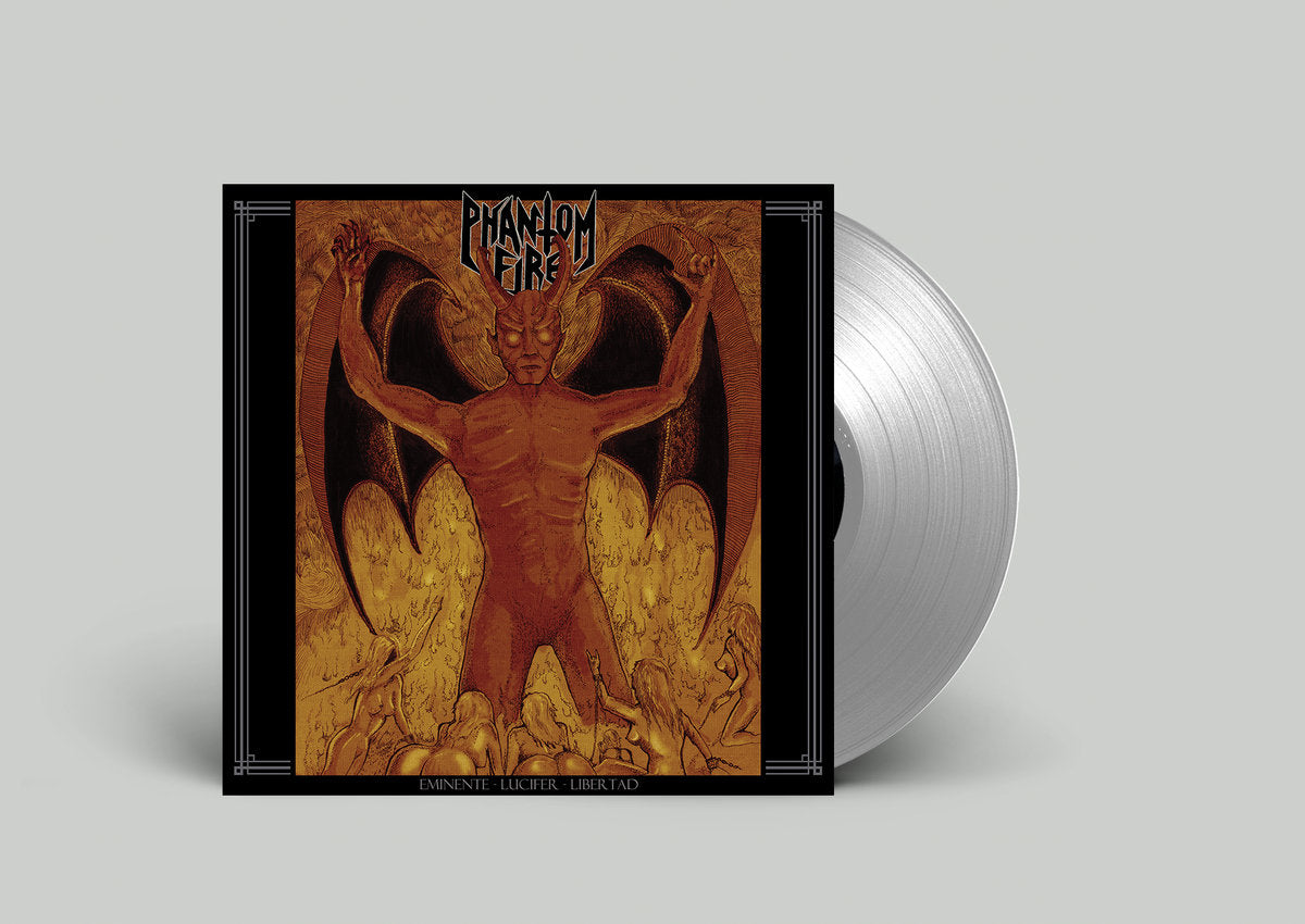 Phantom Fire Eminente Lucifer Libertad LP sølvvinyl 180g