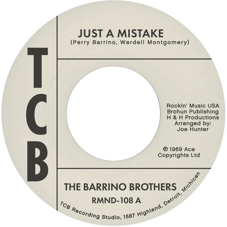 Barrino Brothers Just A Mistake 7" grønn vinyl