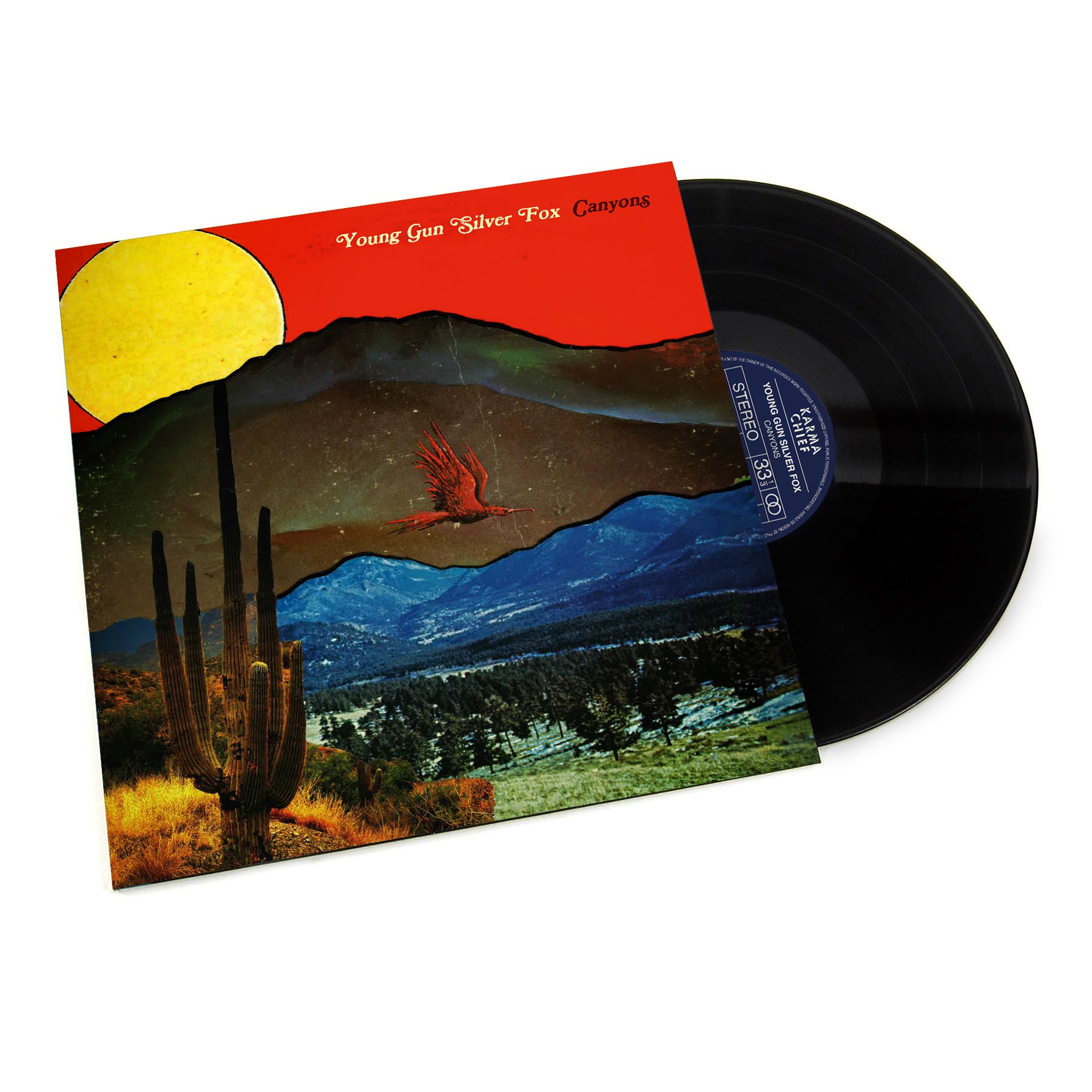 Young Gun Silver Fox Canyons LP opak gul vinyl limited