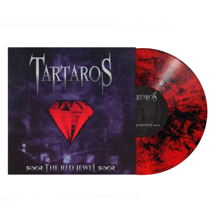 Tartaros The Red Jewel LP vinyl rød marmor
