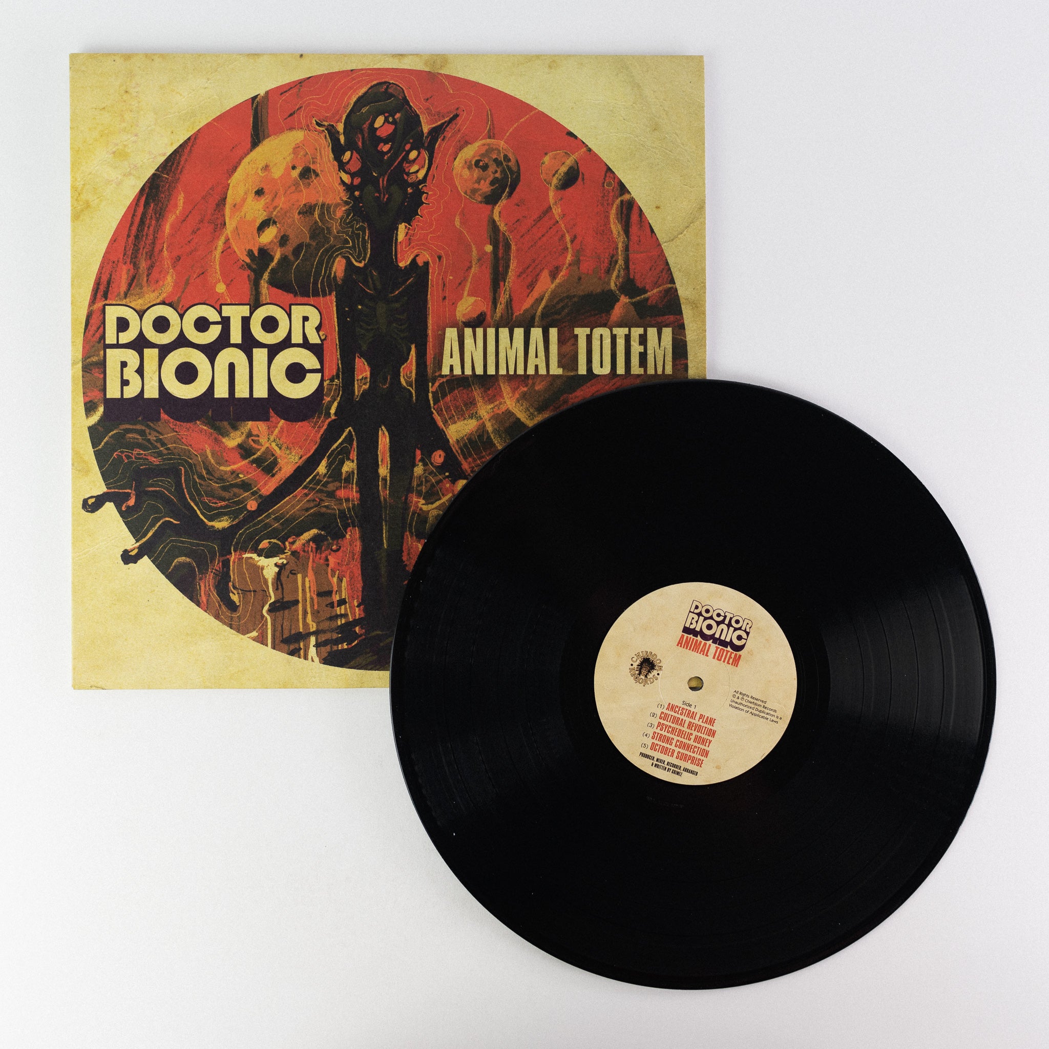 Doctor Bionic Animal Totem LP soul-jazz vinyl instrumental