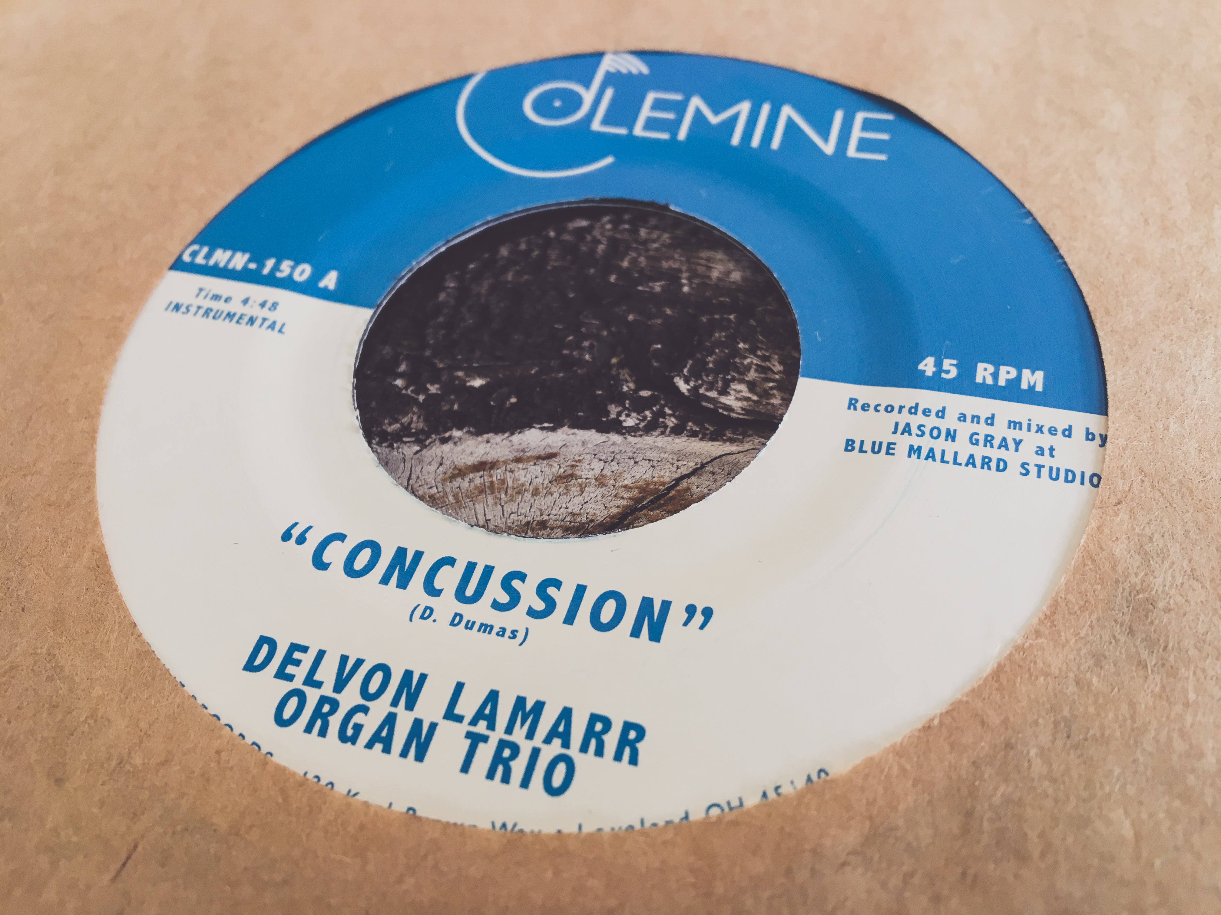 Colemine Delvon Lamarr Concussion 7-tommer svart funk