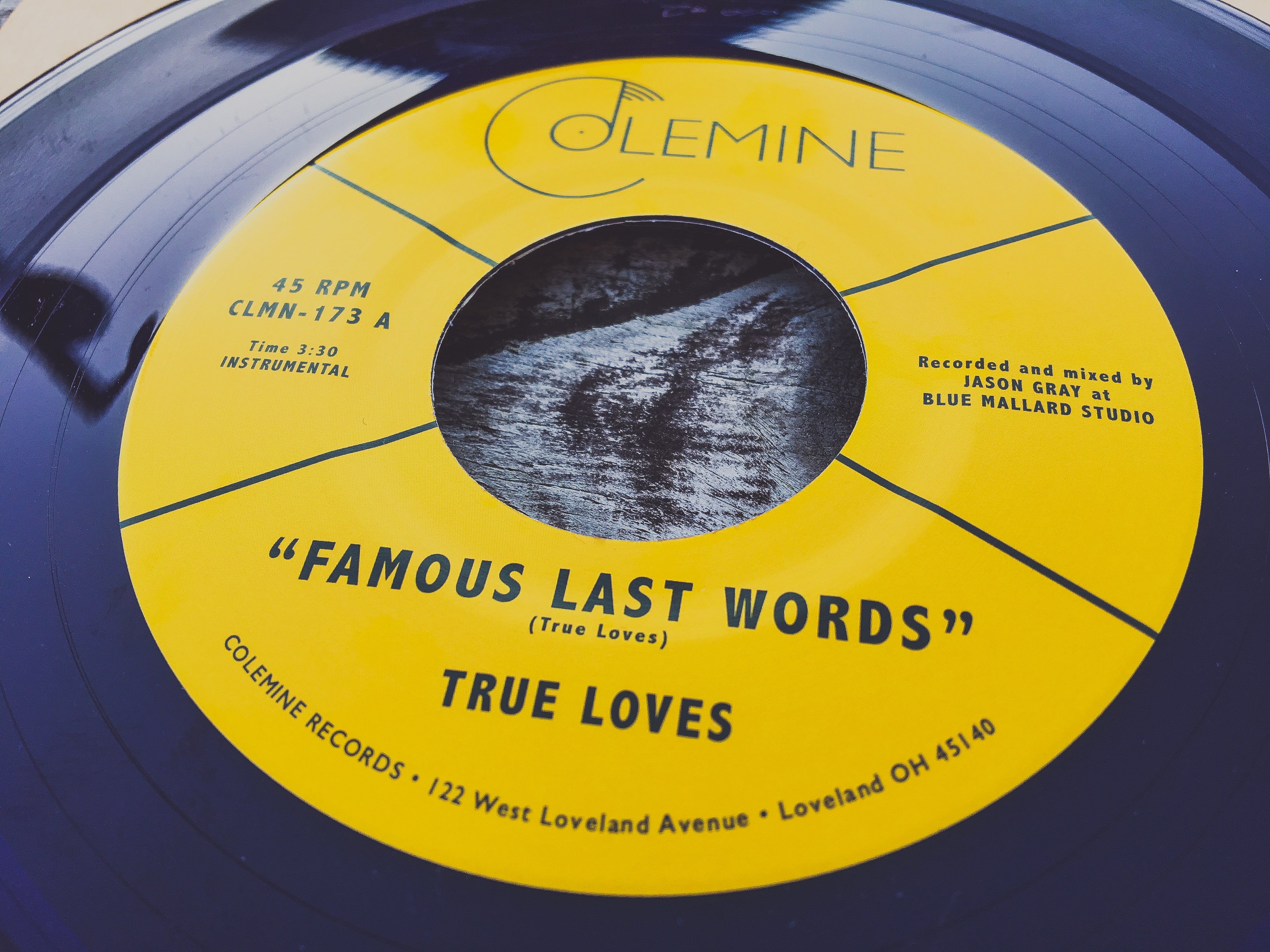 True Loves Famous Last Words 7-tommer funk singel