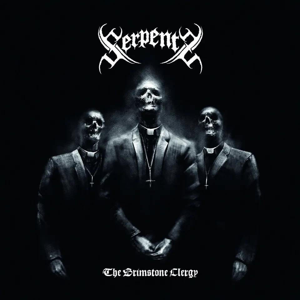 SERPENTS The Brimstone Clergy MLP vinylplate svart gatefold