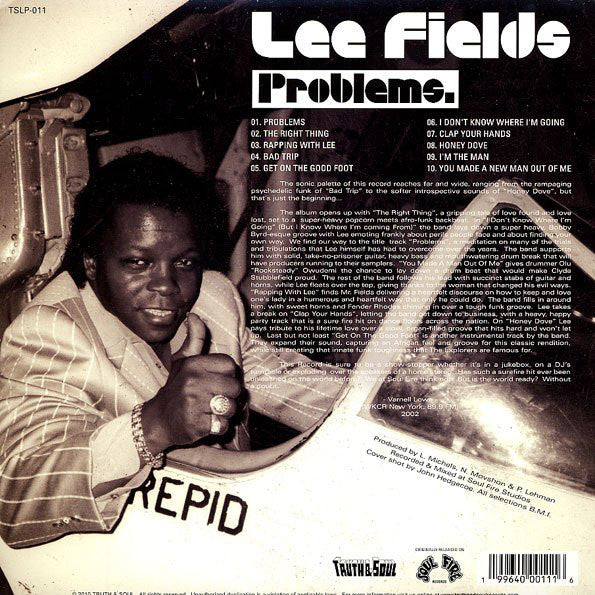 Colemine Lee Fields Problems LP vinyl Truth & Soul