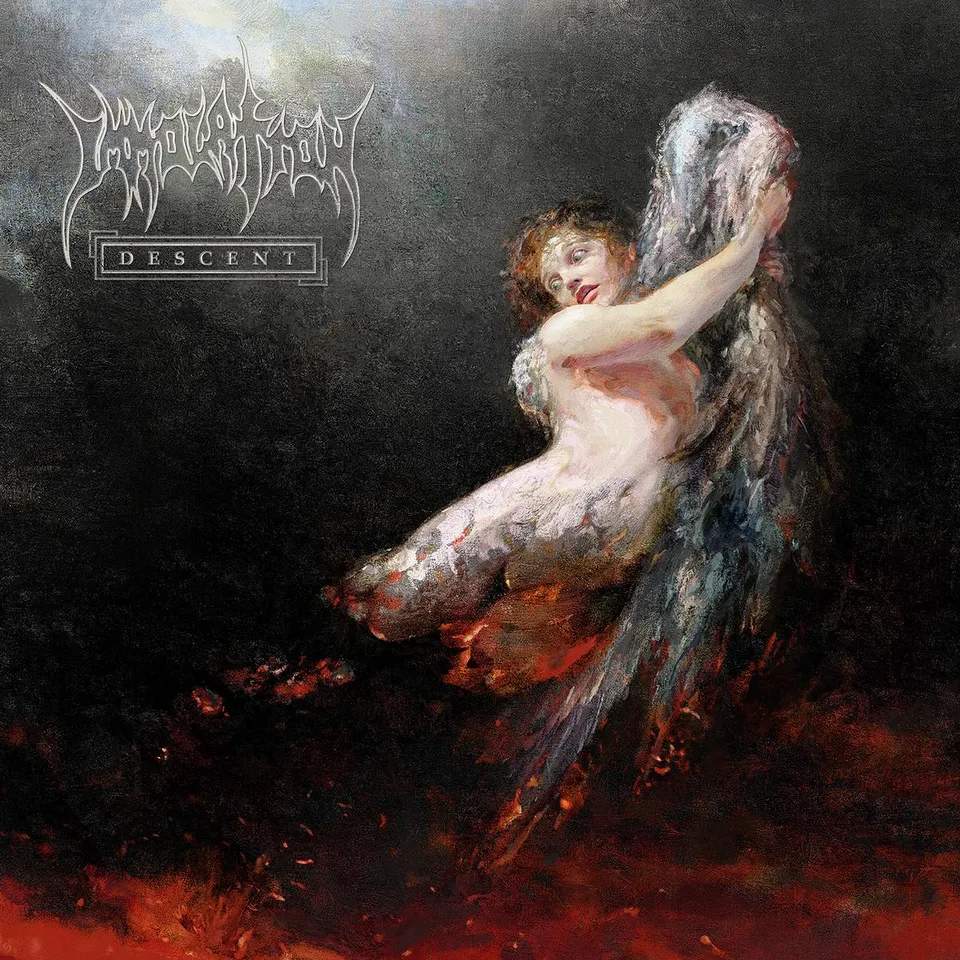 Immolation Descent LP oxblood vinyl
