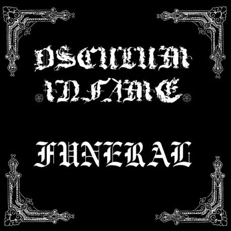 Osculum Infame Funeral Split vinyl LP svart