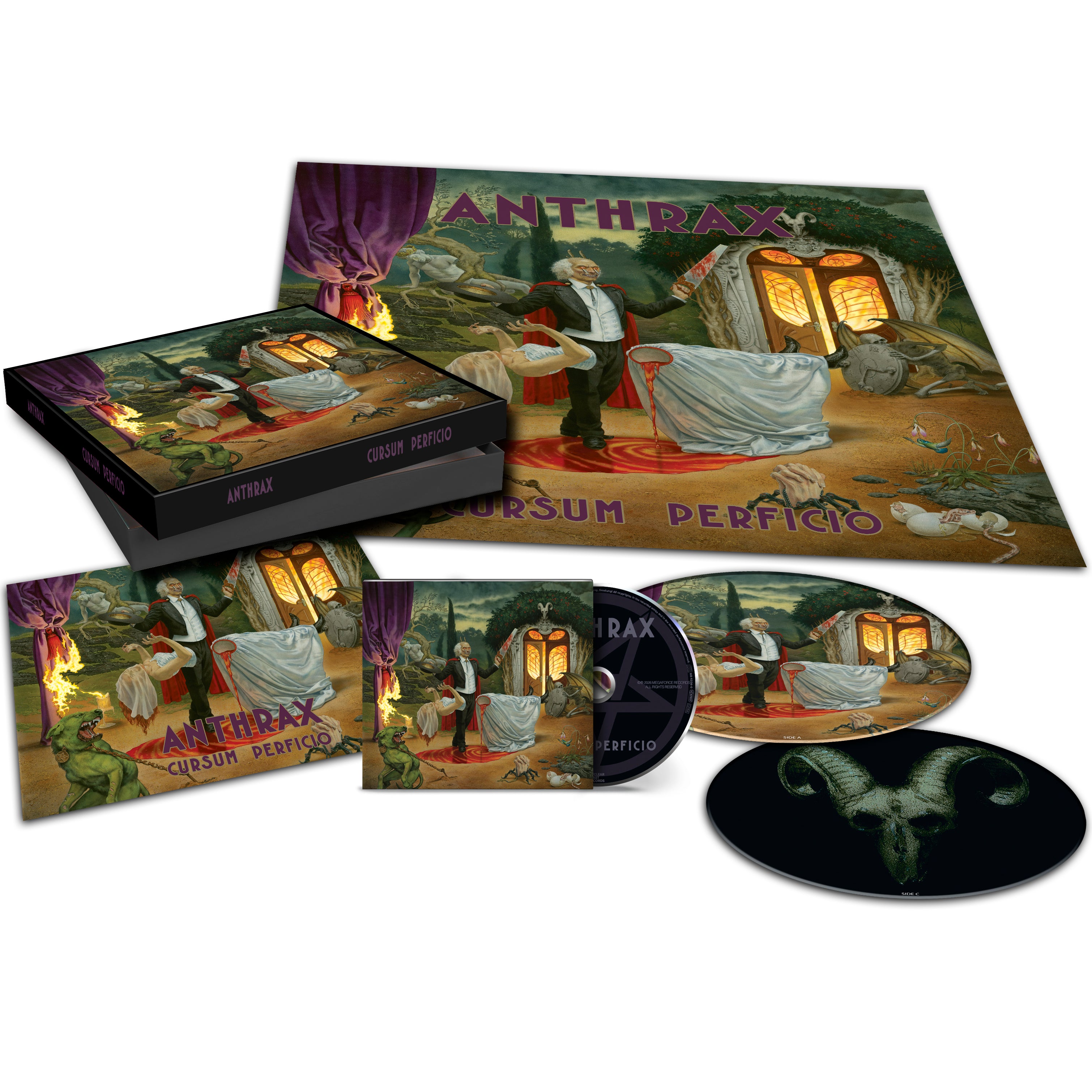 Anthrax Cursum Perficio Box thrash limited