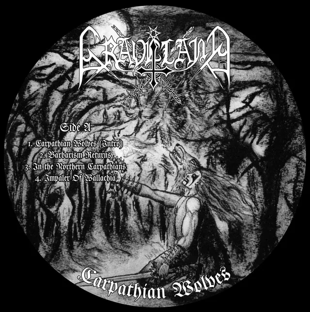 Graveland Carpathian Wolves picture disc LP