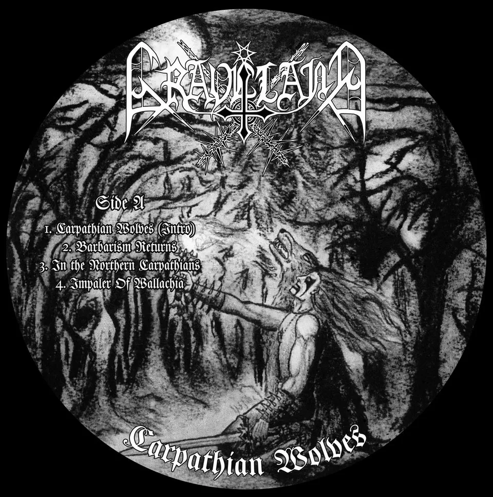 Graveland Carpathian Wolves picture disc LP
