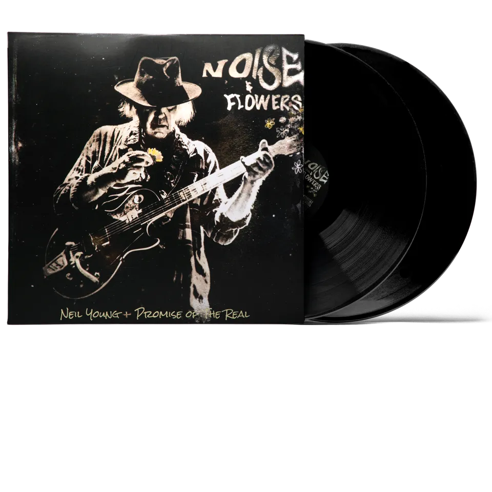 Neil Young Noise & Flowers 2LP vinyl livealbum