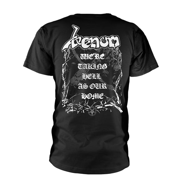 Venom Welcome To Hell t-skjorte hvit offisiell