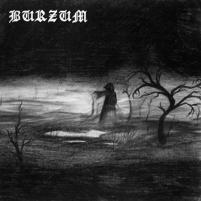 Burzum Burzum LP vinyl grå marbled