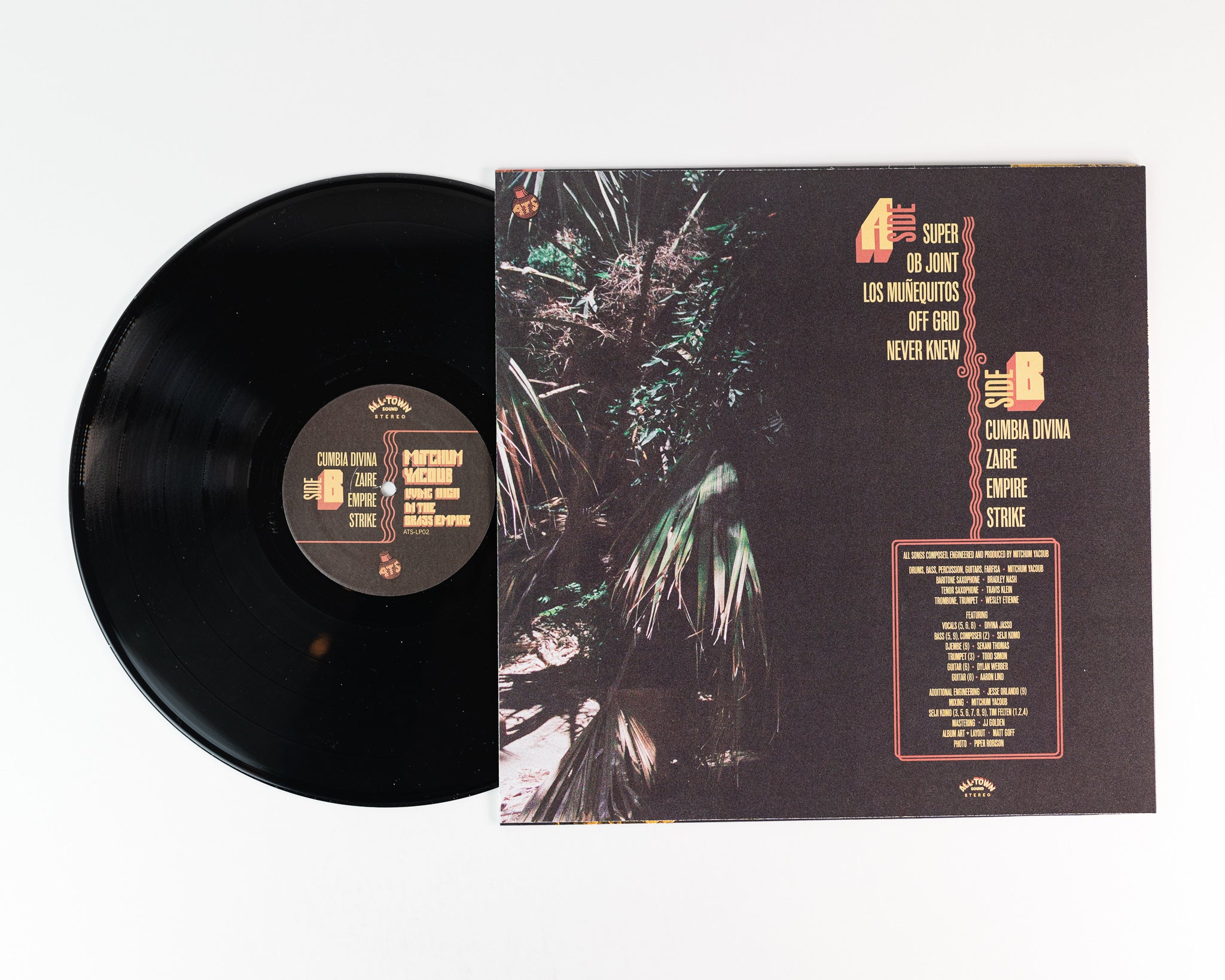 Mitchum Yacoub Living High LP farget vinyl funk