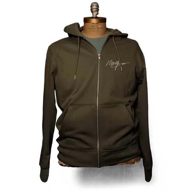 Neil Young Second Song zip-hettegenser khaki unisex